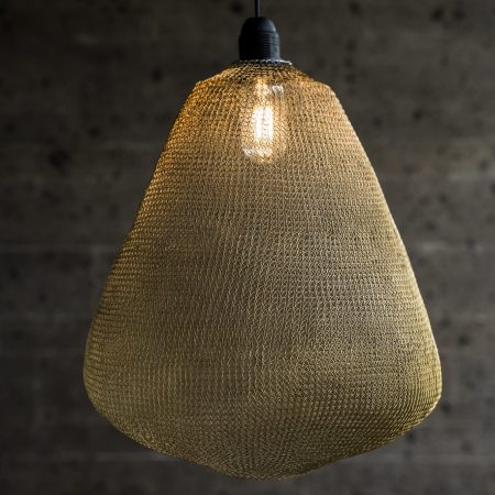 Lampa Valion metalowa złota