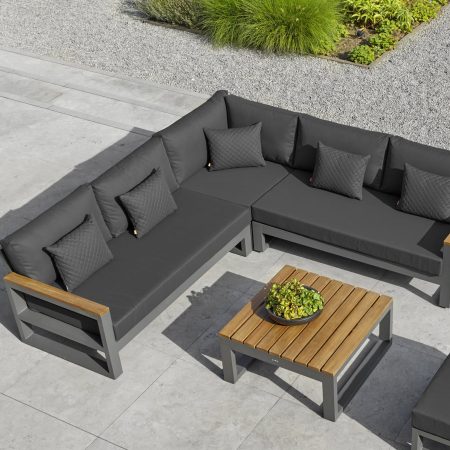 Zestaw wypoczynkowy Soho Lava Basalt