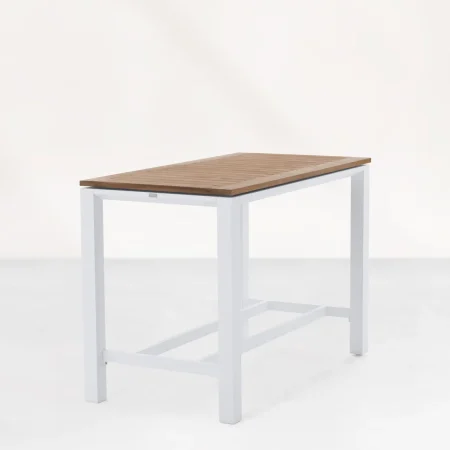 Stół barowy 140x75 Concept White Teak