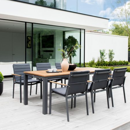 Zestaw obiadowy 4-6 os. Concept Primavera Lava Teak