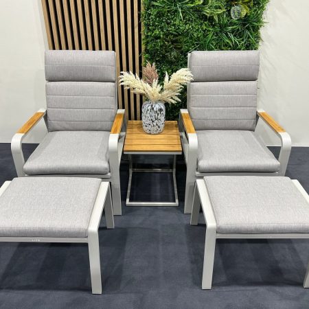 Zestaw relaksacyjnych foteli Montana Beige