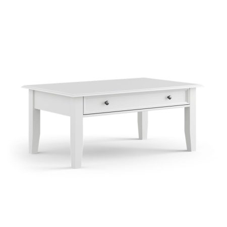 Ława sosnowa biała Belluno Elegante