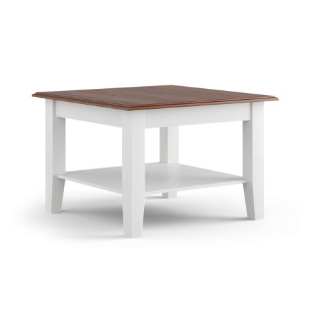 Ława sosnowa mała biały orzech Belluno Elegante
