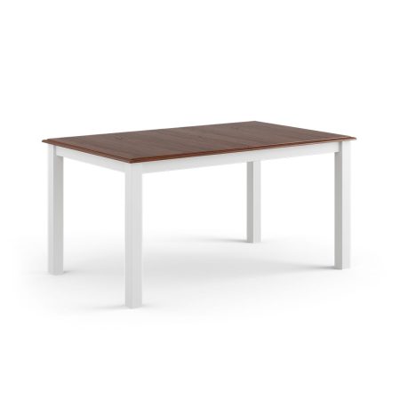 Stół sosnowy Belluno Elegante biały-orzech