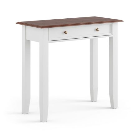 Toaletka sosnowa biały-orzech Belluno Elegante