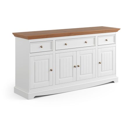 Komoda Belluno Elegante 4.3 biała / dąb