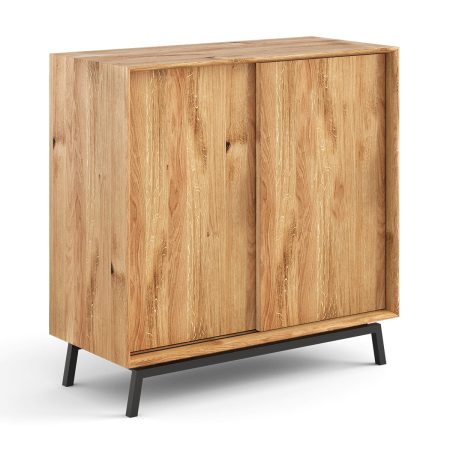 Komoda z barkiem dębowa Modern Loft