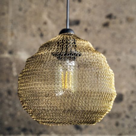Lampa Centrix metalowa złota