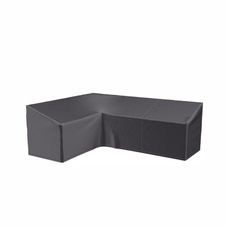 Pokrowiec ogrodowy w kształcie "L" Lewy  7990 LEWY 270x210x85x65-90 7990 AeroCover szary