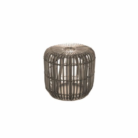 Stolik - Puf rattanowy CANNES   Vimine naturalny