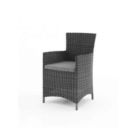 Fotel ogrodowy AMANDA  56x64x85,5 Oltre royal szary technorattan