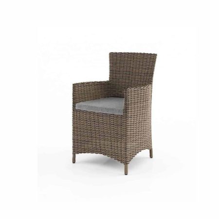 Fotel ogrodowy AMANDA  56x64x85,5 Oltre royal piaskowy technorattan