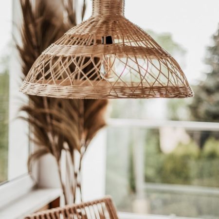Lampa rattanowa Talure