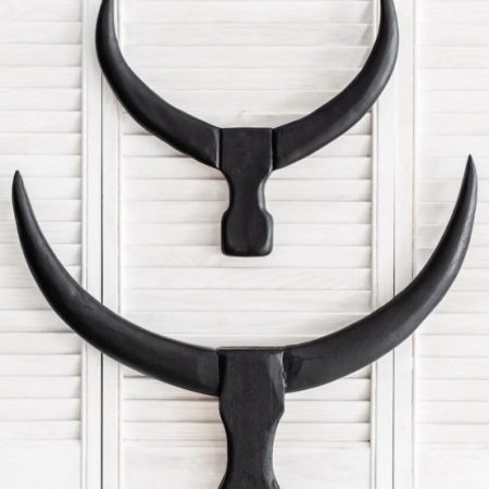 Dekoracja ścienna Bull horns L