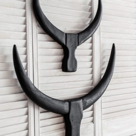 Dekoracja ścienna Bull horns L