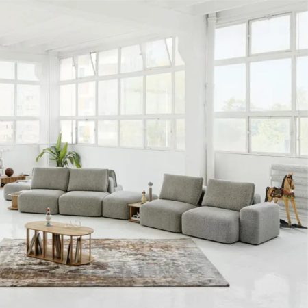 Sofa, narożnik do salonu Dune kolekcja modułowa Bizzarto