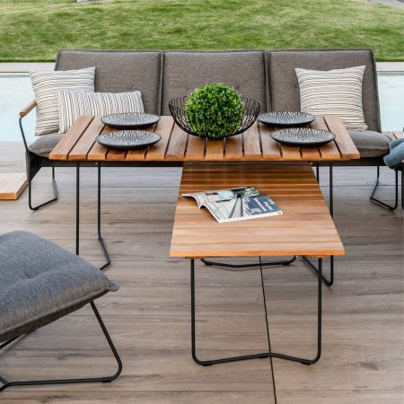Stolik ogrodowy Bolzano Loft prostokątny 140×80