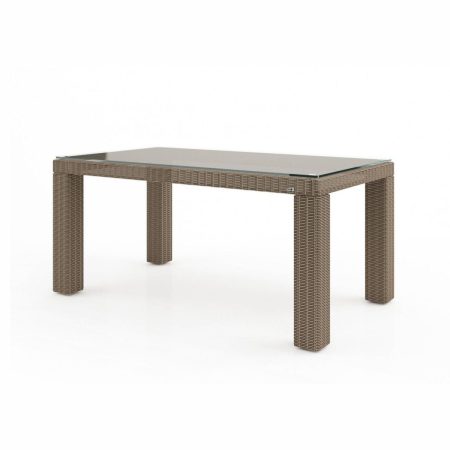 Stół ogrodowy RAPALLO   160x90 Oltre royal piaskowy technorattan