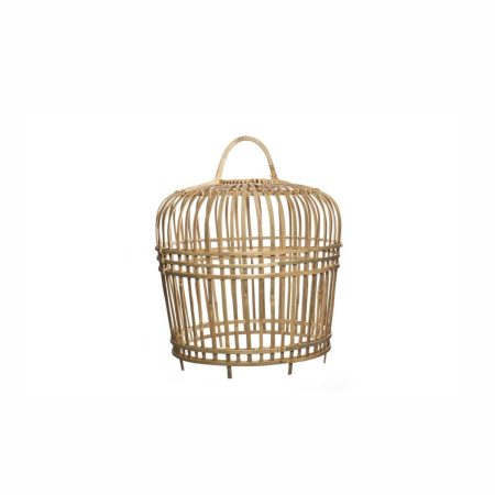 Lampa tarasowa TOULOUSE  Ø54x54 Vimine naturalna naturalny rattan