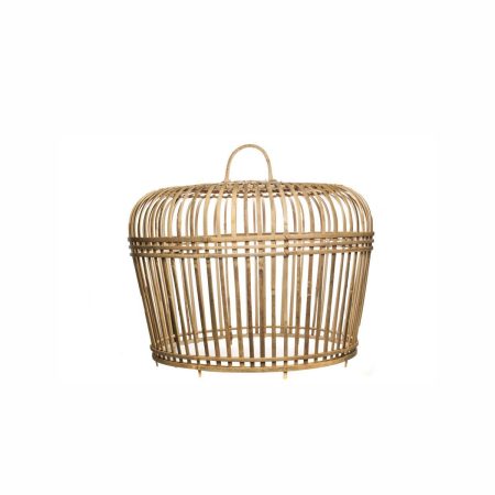 Lampa do ogrodu zimowego TOULOUSE  Ø96x72 Vimine naturalna naturalny rattan