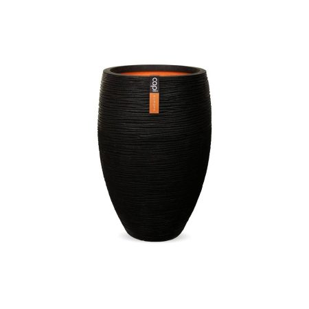 Donica ogrodowa KBLR mrozoodporna Ø55x85 Capi antracytowa