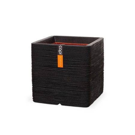Donica ogrodowa KBLR mrozoodporna 40x40x40 Capi antracytowa
