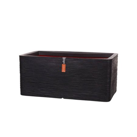 Donica ogrodowa KBLR mrozoodporna 32x73x39 Capi antracytowa