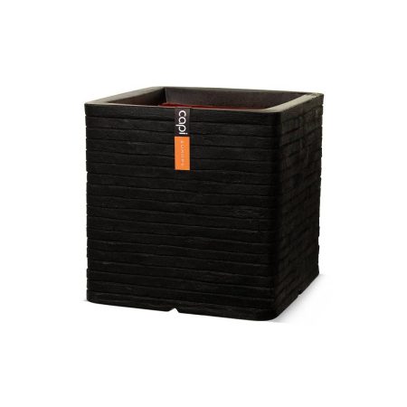 Donica ogrodowa KBLR mrozoodporna 40x40x40 Capi antracytowa