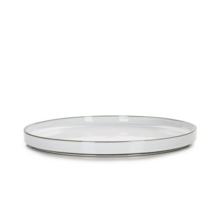 CARACTERE talerz płaski 21 cm Biała Chmura