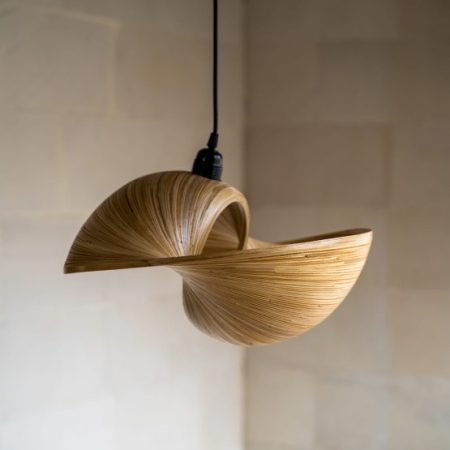 Lampa bambusowa Erik L - 50 cm