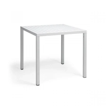 Stół ogrodowy Cube 80 Nardi BIANCO/verniciato bianco