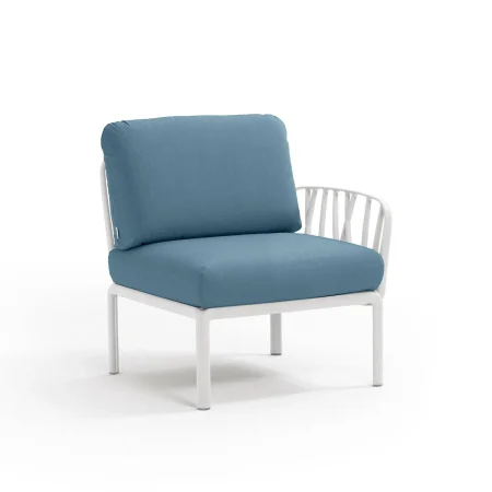 Fotel Komodo Elemento Terminale DX/SX Nardi BIANCO adriatic Subrella®