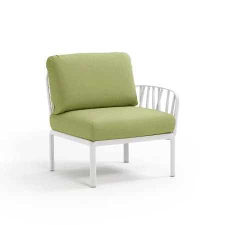 Fotel Komodo Elemento Terminale DX/SX Nardi BIANCO avocado Subrella®