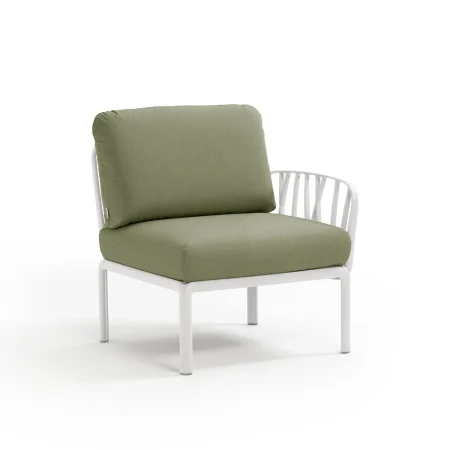 Fotel Komodo Elemento Terminale DX/SX Nardi BIANCO giungla Subrella®