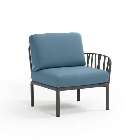 Fotel Komodo Elemento Terminale DX/SX Nardi ANTRACITE adriatic Subrella®