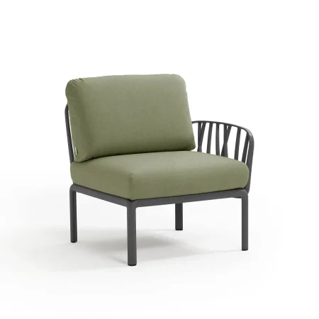 Fotel Komodo Elemento Terminale DX/SX Nardi ANTRACITE giungla Subrella®