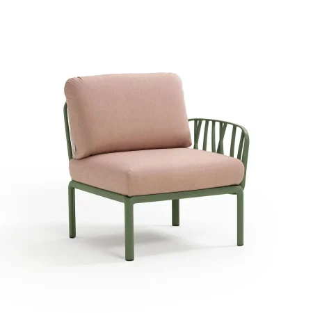 Fotel Komodo Elemento Terminale DX/SX Nardi AGAVE rosa quarzo