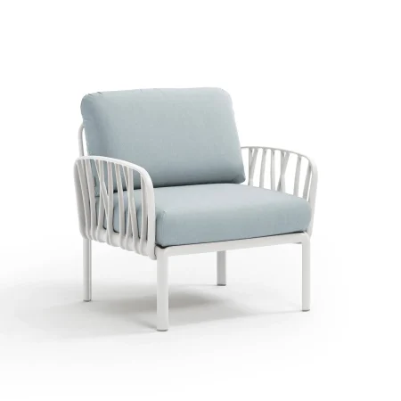 Fotel Komodo Poltrona Nardi BIANCO ghiaccio Subrella®