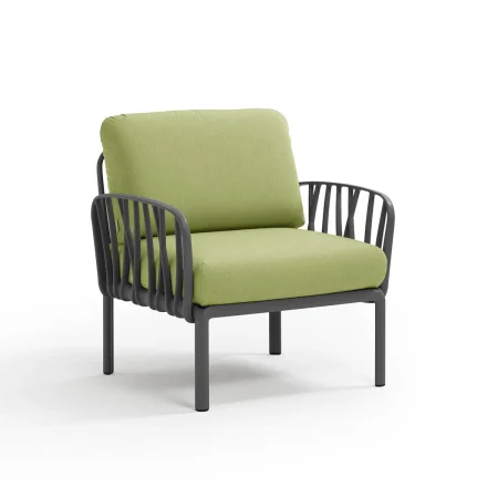 Fotel Komodo Poltrona Nardi ANTRACITE avocado Subrella®
