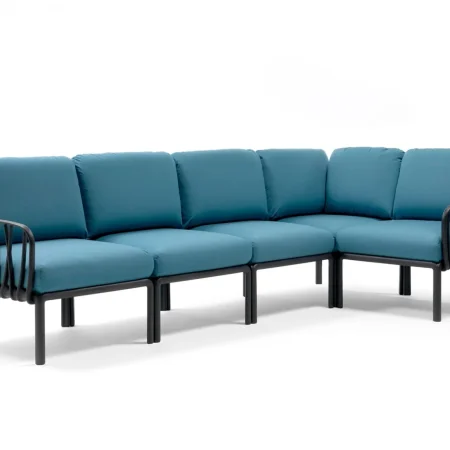 Zestaw ogrodowy Komodo 5 Nardi ANTRACITE adriatic Subrella®