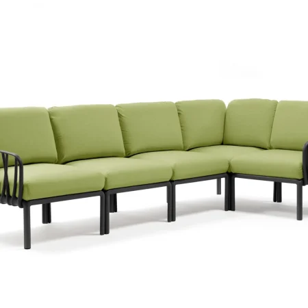 Zestaw ogrodowy Komodo 5 Nardi ANTRACITE avocado Subrella®