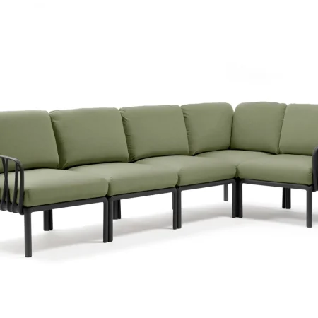 Zestaw ogrodowy Komodo 5 Nardi ANTRACITE giungla Subrella®