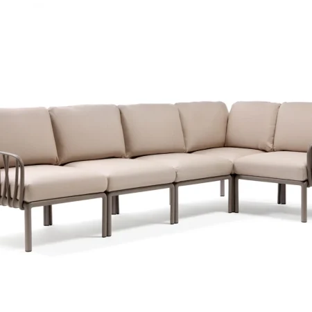 Zestaw ogrodowy Komodo 5 Nardi TORTORA canvas Subrella®