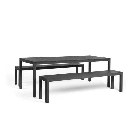 Zestaw mebli ogrodowy Rio Bench Alu Nardi verniciato antracite