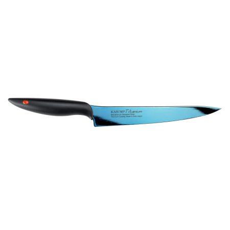 Nóż wąski Titanium dł. 20 cm, niebieski