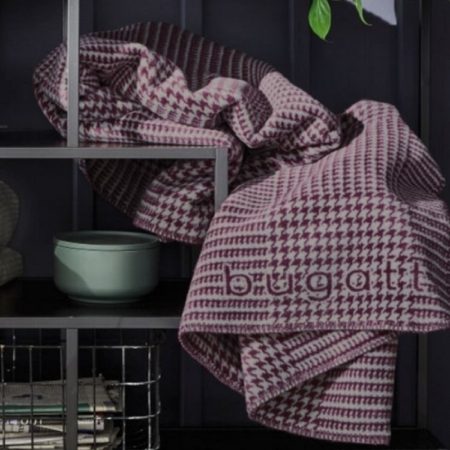 Koc BUGATTI Pepita fioletowy 3530-500 150/200