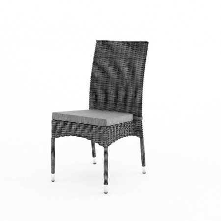 Krzesło ogrodowe STRATO  47x62x94 Oltre royal szare technorattan