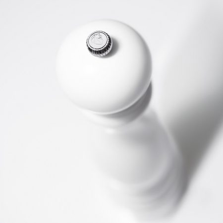 Młynek do soli Paris 12 cm, biały lakier, u-sel