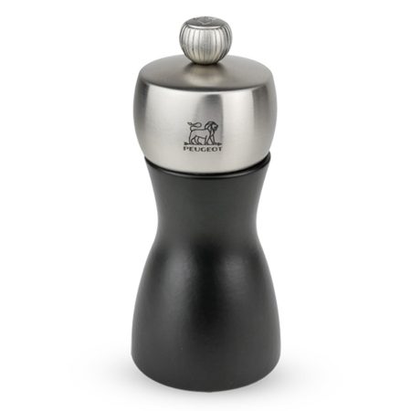 Młynek do soli Fidji, 12cm, czarny mat, tradycyjny