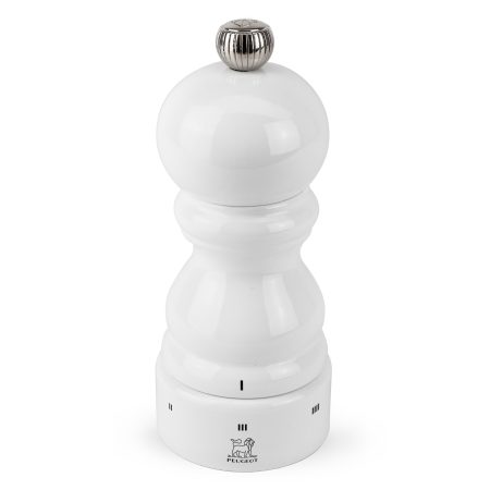 Młynek do pieprzu Paris 12 cm, biały lakier, u-sel